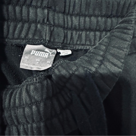 Puma Black Big Boy Athletic Joggers Pants Size S - Picture 11 of 16